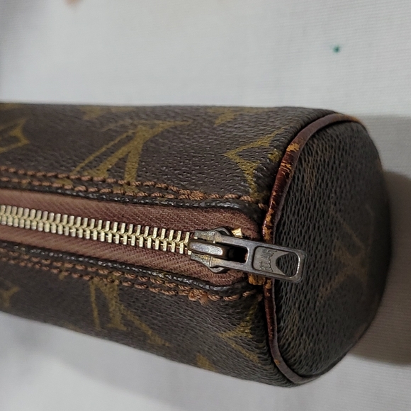 Auth Louis Vuitton Papillon Pouch vtg - Picture 8 of 15